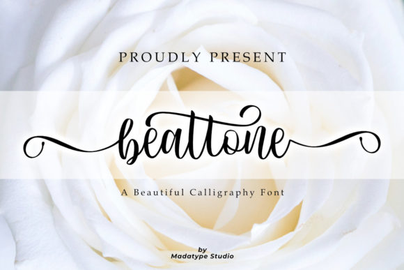 Beattone: A Font That Brings Sweetness and Style to Your Work
