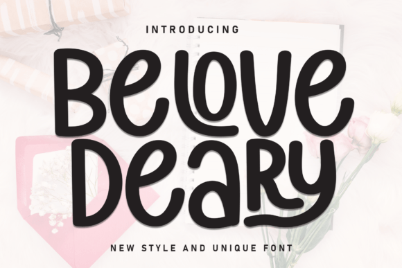 Belove Deary: A Playful Handwritten Font for Creative Projects
