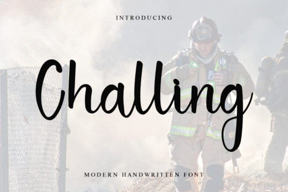 Challing: An Elegant Handwritten Font for Timeless Projects