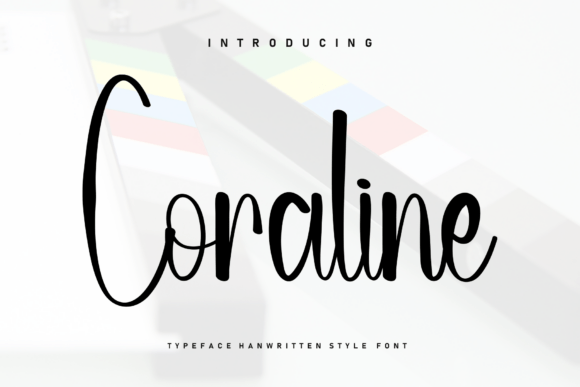 Coraline: A Handwritten Font That Feels Like a Warm Welcome