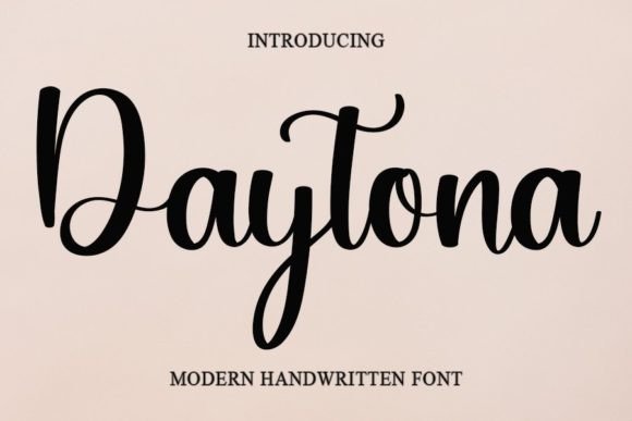 Daytona: The Handwritten Font That Feels Like a Signature