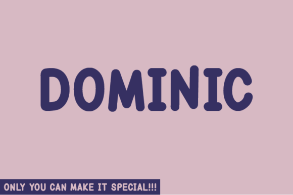 Dominic: The Handwritten Font Crafted for Authentic Connection