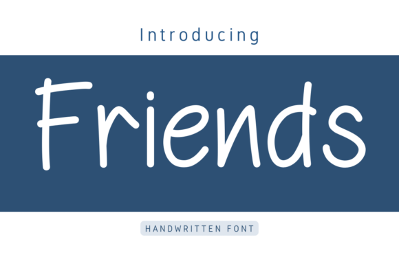 Friends: Crafting Authentic Connections with Handwritten Style