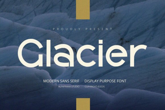 Glacier: A Display Font for Modern, Impactful Design