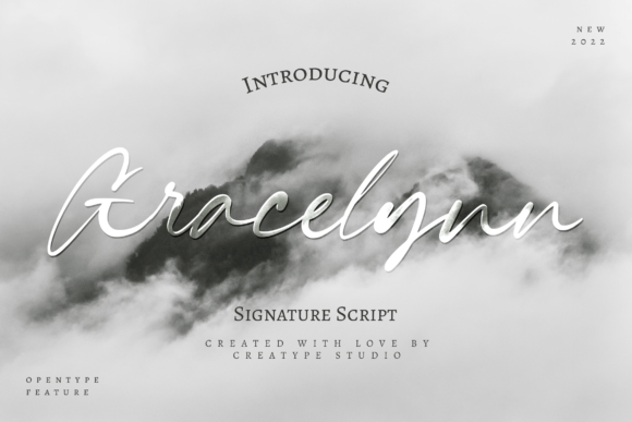 Gracelynn: The Flowing Typeface for Authentic Branding