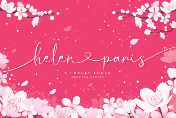 Helen Paris: A Font Blending Romantic Charm with Modern Elegance