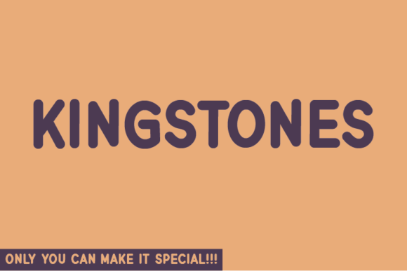 Kingstones: The Authentic Handwritten Font for Your Creative Projects