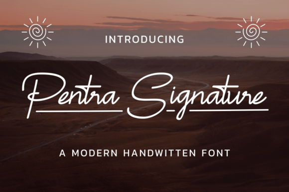 Pentra Signature: A Font That Feels Both Personal and Polished