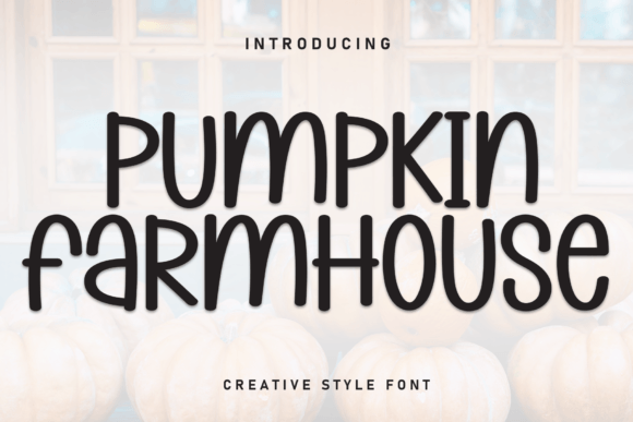 Pumpkin Farmhouse: The Sweet Handwritten Font for Modern Designs
