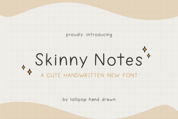 Skinny Notes: The Perfect Handwritten Font for Digital Clarity