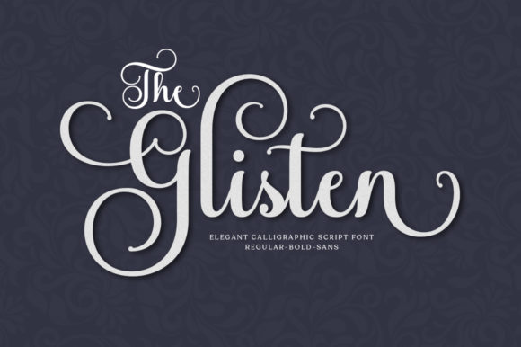 The Glisten: A Handwritten Font That Brings Creative Ideas to Life