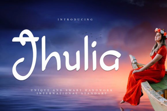 The Handwritten Charm of the Jhulia Typeface
