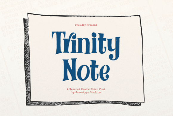 Trinity Note: The Handwritten Font with a Friendly Soul
